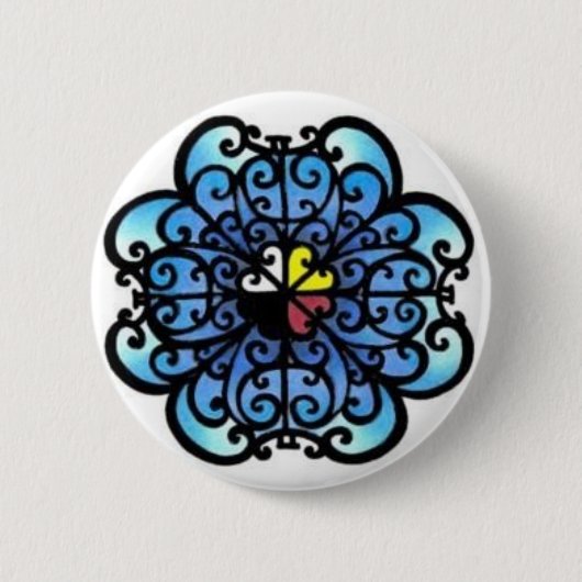 "深海" Pin 缶バッジ (正面)