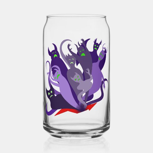 深淵の悪魔 ガラス缶 (正面)