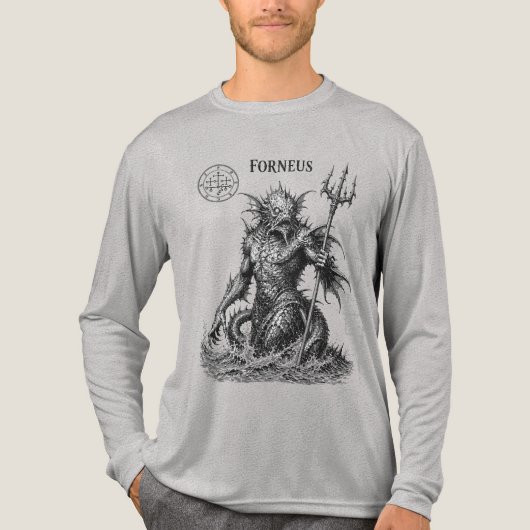 深淵の潮流の主、フォルネウス トライブレンドTシャツ (正面)