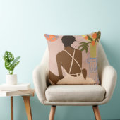 深淵をじっと見ながら クッション (椅子)