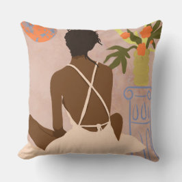 深淵をじっと見ながら クッション