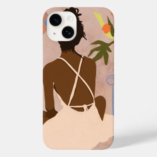 深淵をじっと見ながら Case-Mate iPhoneケース (裏面)