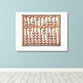 深淵イラストレーション キャンバスプリント (インサイチュ (ウッドフロア))