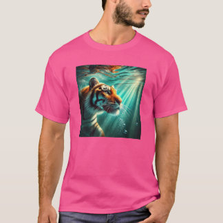 深淵ストライプ Tシャツ