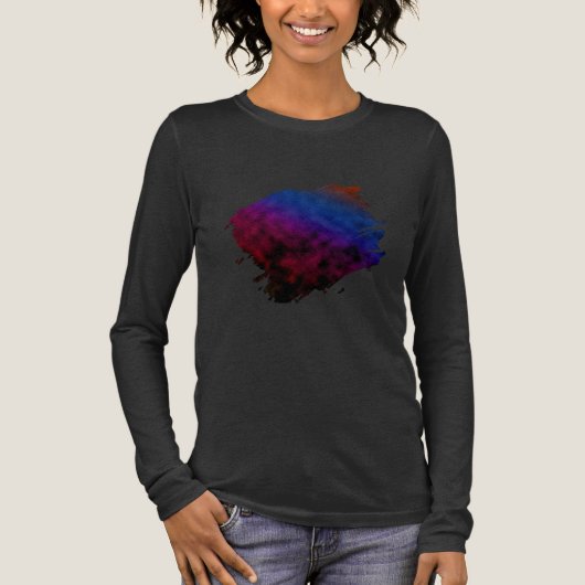 深紅から宇宙へ トライブレンドＴシャツ (正面)