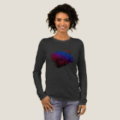 深紅から宇宙へ トライブレンドＴシャツ (正面全体)