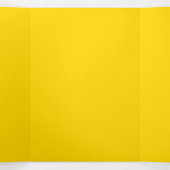 深紅と金の折りたたみ式招待状 - カスタマイズ可能 三つ折り招待状 (内部中)