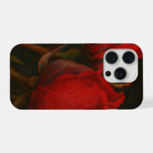 深紅のささやき iPhoneケース (裏面横)