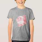 深紅のエコー トライブレンドＴシャツ (正面)