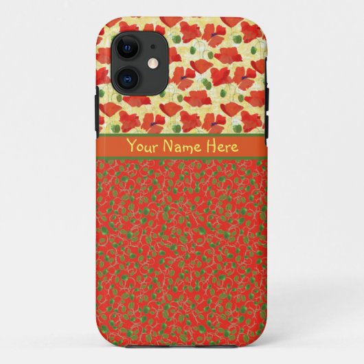 深紅のケシ、芽: iPhone 5/5sの穹窖の箱 Case-Mate iPhoneケース (裏面)