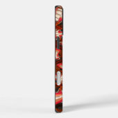 深紅のパルス | 万華鏡の舌の抽象芸術 Case-Mate iPhoneケース (裏面 / 右)