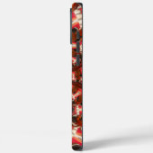 深紅のパルス | 万華鏡の舌の抽象芸術 Case-Mate iPhoneケース (裏面 / 左)