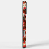 深紅のパルス | 万華鏡の舌の抽象芸術 Case-Mate iPhoneケース (裏面 / 右)