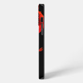 深紅のベタの芸術 iPhone 13 Pro Max カーケース iPhoneケース (左側面)
