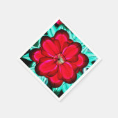 深紅のマジェスティ スタンダードカクテルナプキン (角)