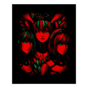 深紅の三位一体 ポスター