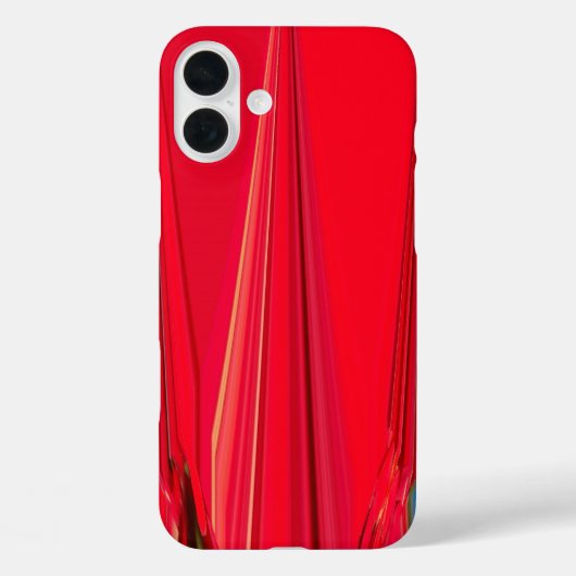 深紅の奥深さ | 美しい赤いテクスチャーの抽象芸術 Case-Mate iPhoneケース (裏面)
