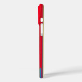 深紅の奥深さ | 美しい赤いテクスチャーの抽象芸術 Case-Mate iPhoneケース (裏面 / 左)