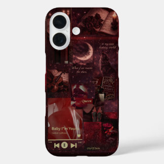 深紅の月奇譚iPhoneケース iPhone 16ケース