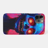 深紅の瞳:心の恐怖 Case-Mate iPhoneケース (裏面(横))