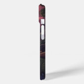 深紅の空の下のエイリアンと恐竜 Case-Mate iPhoneケース (裏面 / 左)
