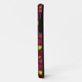 深紅の赤いハートと花「イエスは私を愛する」 Case-Mate iPhoneケース (裏面/左)