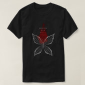 深紅の雨が花を求めた[1]天国当局 Tシャツ (デザイン正面)