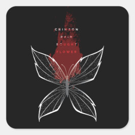 深紅の雨が花を求めた(eng) スクエアシール