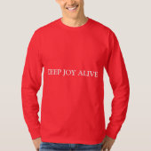 深紅のTシャツ Tシャツ (正面)