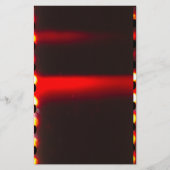 深紅ゴシック文房具 便箋 (正面)