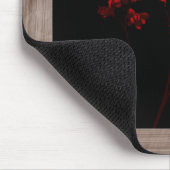 深紅ホイルの花束の~Mouse Pad~ マウスパッド (コーナー)