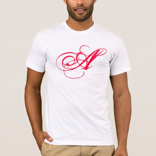 深紅手紙 Tシャツ (正面)