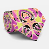 深紅数々の色の曼荼羅、曼荼羅、ライム、 ネクタイ (ロール)