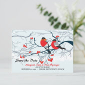 深紅胸の鳥たち　大切な日を前にして 招待状 (スタンド正面)