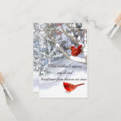 深紅色からの天国 カード (正面/裏面インサイチュ)