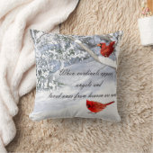 深紅色からの天国 クッション (ブランケット)