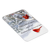 深紅色からの天国 マグネット (右側)