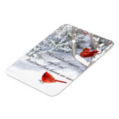 深紅色からの天国 マグネット (左側)