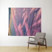 深紅色がかった雲 タペストリー (インサイチュ(横))