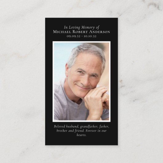 深紅色がエンジェルス写真記念カードに表示 名刺 (裏面)