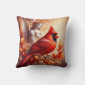 深紅色が天使の近くに現れる時 クッション (裏面)