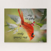 深紅色が現れると天使が近い ジグソーパズル (横)