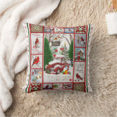 深紅色が贈り物に近づくと現れる クッション (ブランケット)