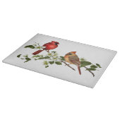 深紅色とドッグウッズの切断ボード カッティングボード (角)