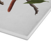 深紅色とドッグウッズの切断ボード カッティングボード (角)