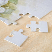 深紅色とドッグウッドパズル ジグソーパズル (側面)