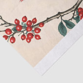 深紅色とレッドベリーの切り離し 薄葉紙 (詳細)