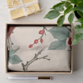 深紅色とレッドベリーの切り離し 薄葉紙 (ギフト)