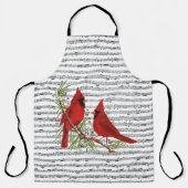 深紅色と音楽 エプロン (正面)