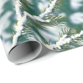 深紅色のクリスマス祭 ラッピングペーパー (ロールコーナー)